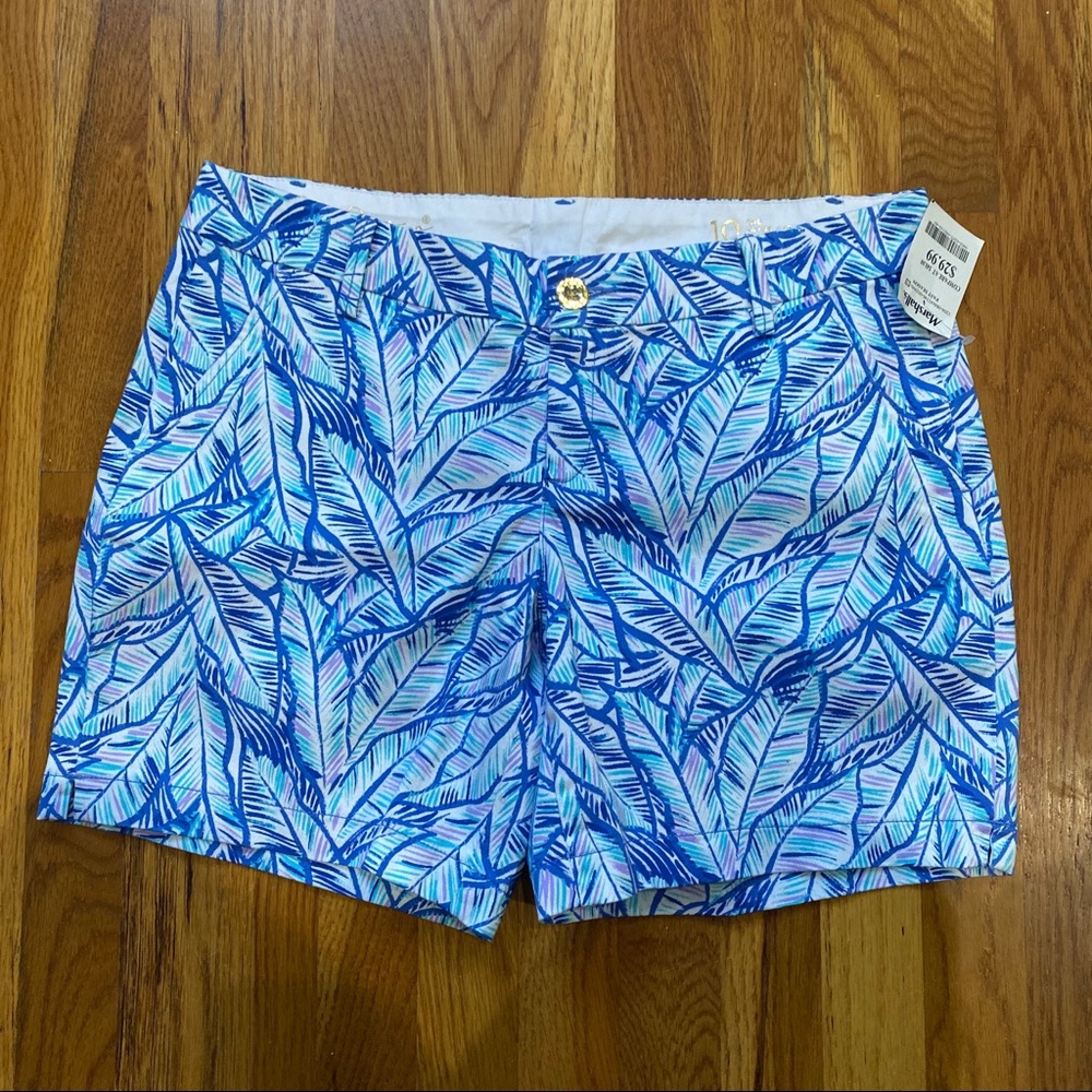 Lilou Pulitzer Palm Print Shorts